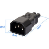 StudioKing Adapter Set PCA-C7A For C7 To C14 Power Cables - image 3 of 5