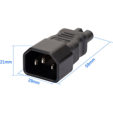 StudioKing Adapter Set PCA-C7A For C7 To C14 Power Cables - image 3 of 5