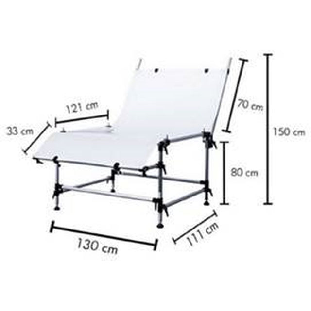 StudioKing Shooting Table FST-13240 130x240 cm