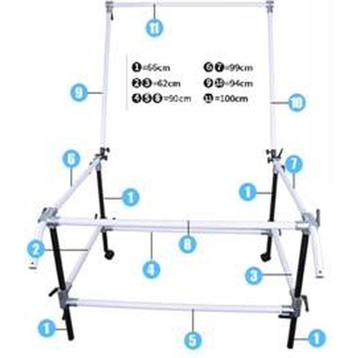 StudioKing Shooting Table FST-13240 130x240 cm - image 2 of 3