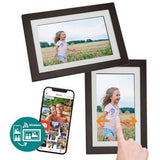 Benel Frameo Digital Photo Frame HF-101WB Brown 10.1 inch