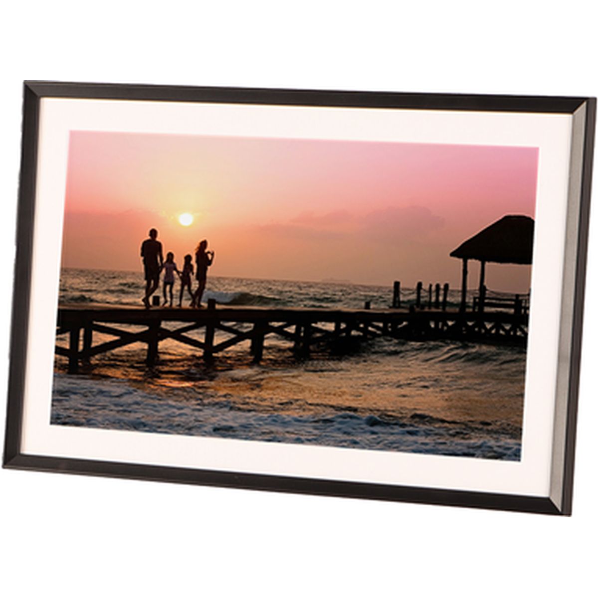 Benel Frameo Digital Photo Frame HF-109T Black 10.1 inch w/ Frameglow - image 2 of 5