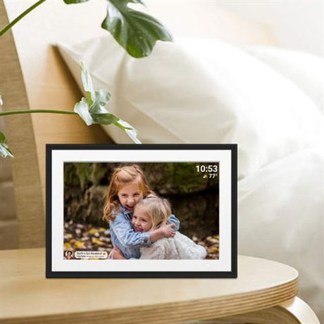 Benel Frameo Digital Photo Frame HF-109T Black 10.1 inch w/ Frameglow - image 5 of 5