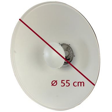 StudioKing Beauty Dish White SK-BD550W 55cm w/ Honeycomb - image 2 of 5