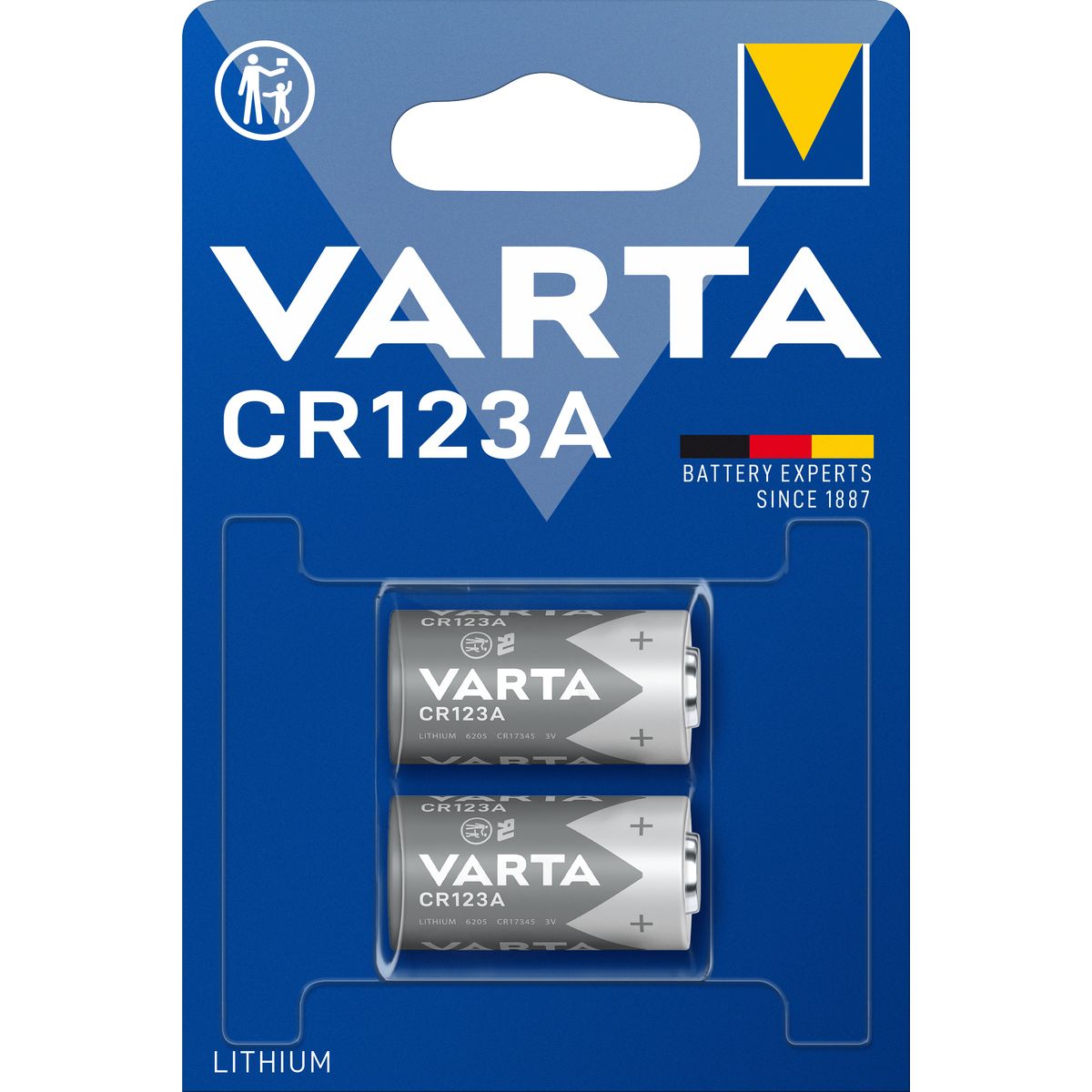 Varta Photo Lithium CR123A Blister 2