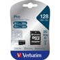 Verbatim Pro 600X MicroSDXC Memory Card 128GB