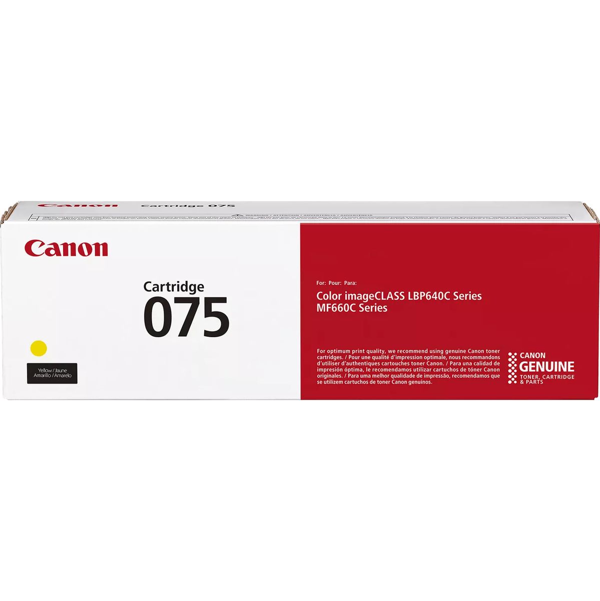 Canon Cartridge 075 Y