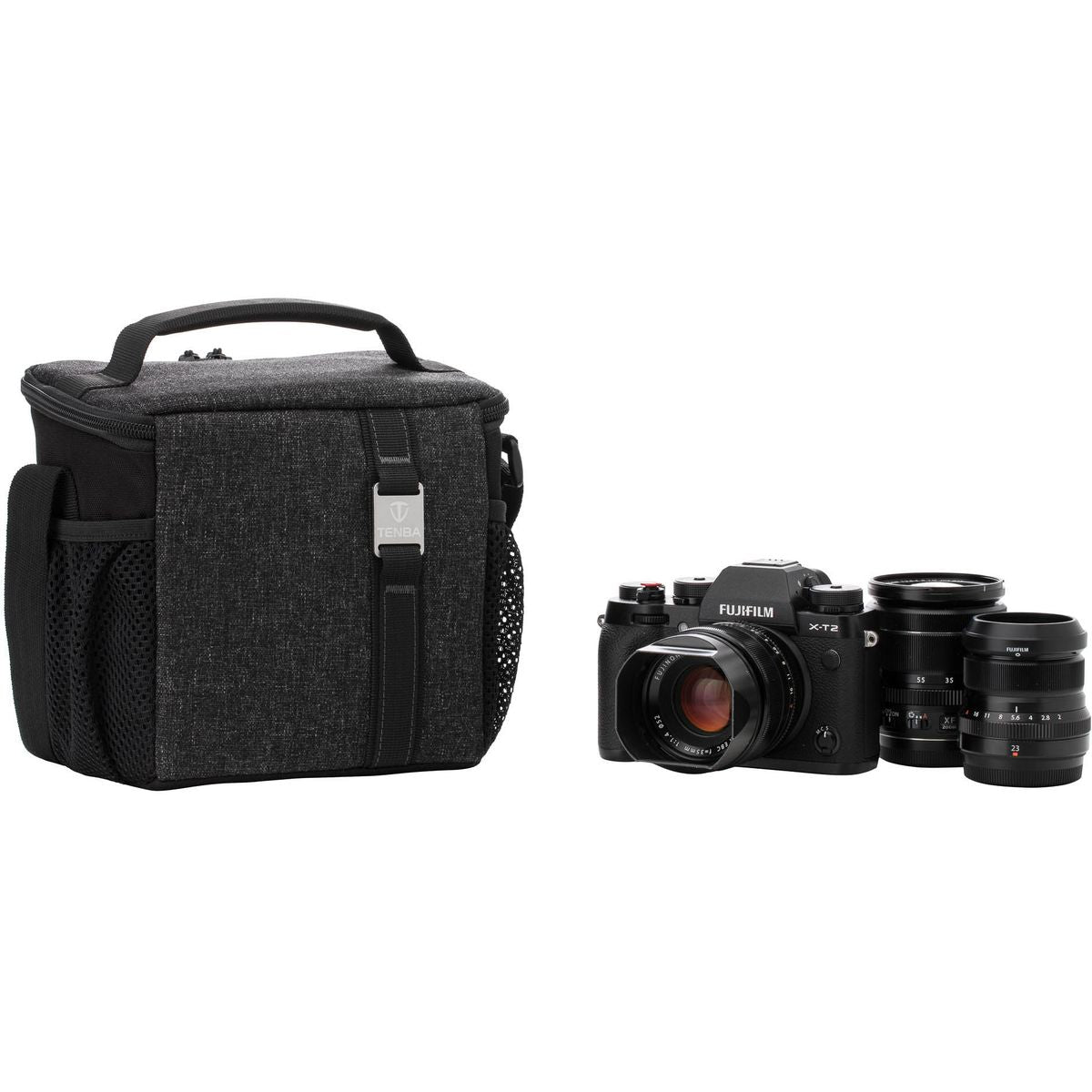 Tenba Skyline 8 Schouder Bag Black 22x18x15