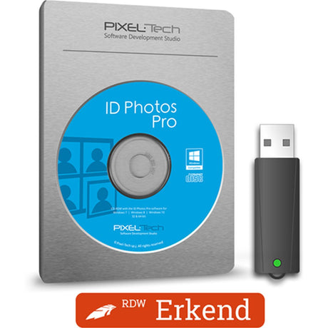 Pixel-Tech Idphotos Pro Pasfoto Software On Dongel
