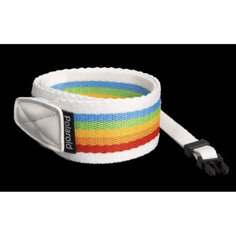 Polaroid Camera Strap Flat – Rainbow Grey