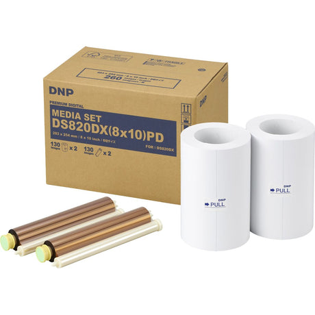 DNP Paper 2 Rolls À 110 Prints 20x30 Single-Sided For DS820DX