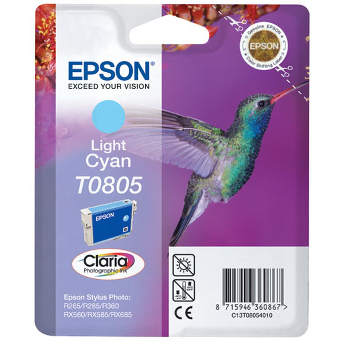Epson T0805 - Light Cyan/Light Cyan