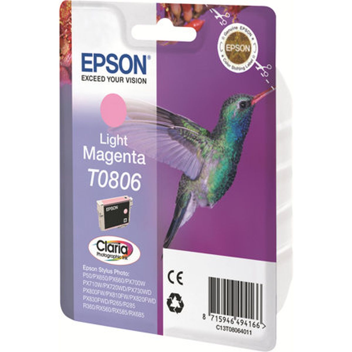 Epson T0806 - Light/Light Magenta - image 2 of 3