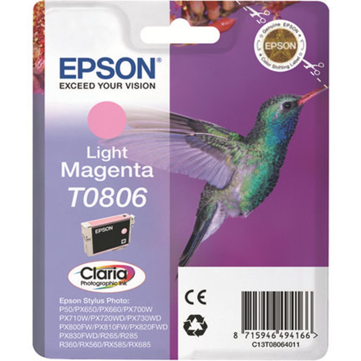 Epson T0806 - Light/Light Magenta - image 3 of 3