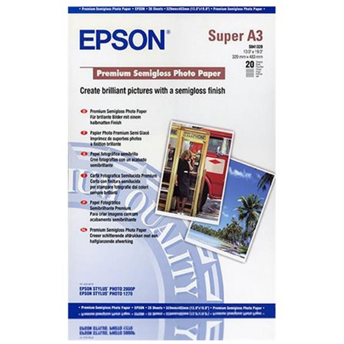 Epson S041328 Premium Semi Gloss A3