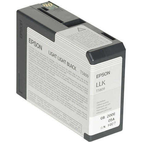 Epson T580900 - Light Light Black/Light Light ZW - image 2 of 2