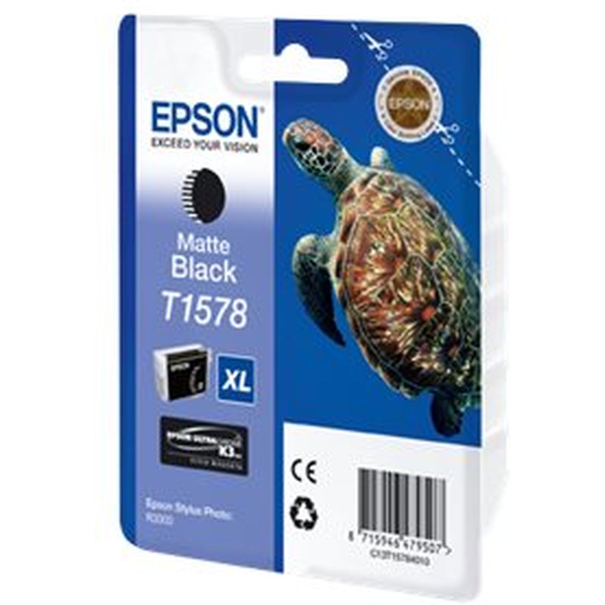 Epson T1578 - Matte Black/Mat Black