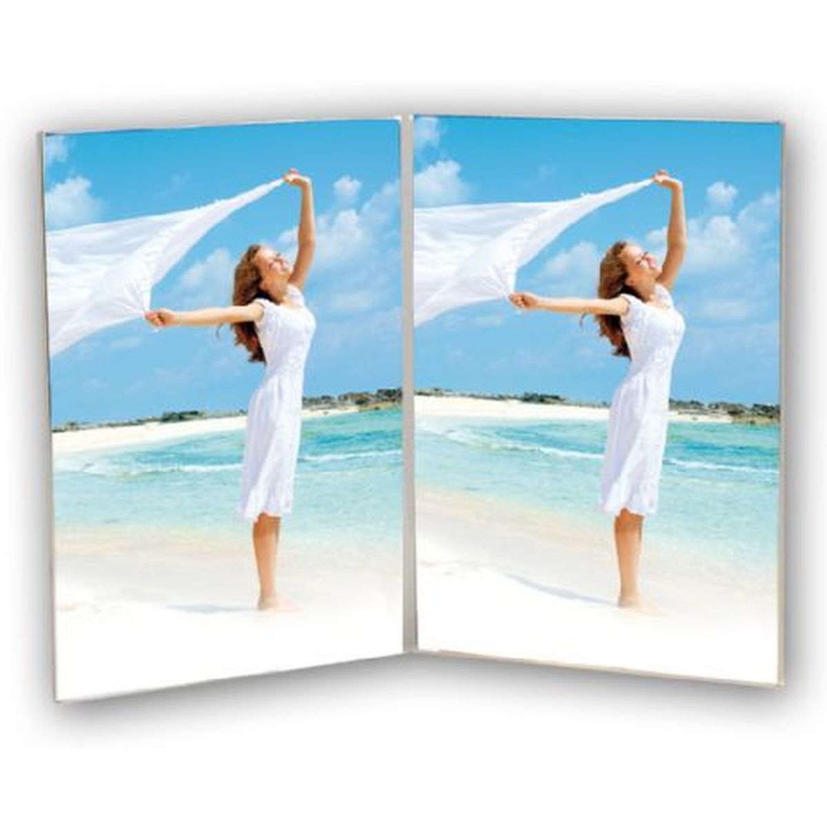Zep 2-LUIK Photo Frame 730246 Acryl Doppie 2X 10x15cm