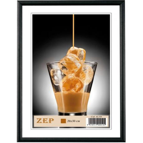 Zep Aluminium Photo Frame AL1B1 Black 10x15cm