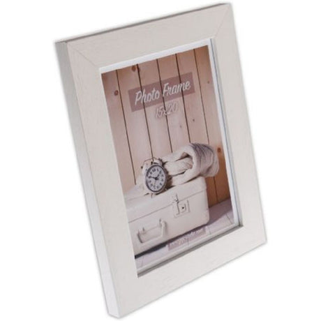 Zep Wooden Photo Frame V21463 Nelson 3 White 10x15cm - image 2 of 4