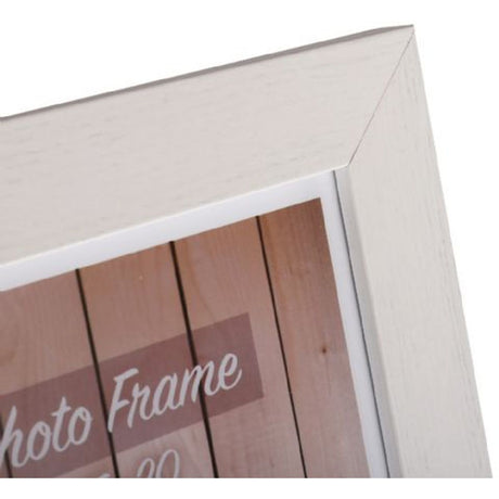 Zep Wooden Photo Frame V21463 Nelson 3 White 10x15cm - image 3 of 4