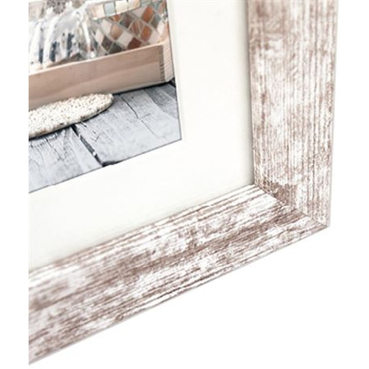 Zep Wooden Collage V23106 Nelson 6 3Q White Wash 3 Photos - image 2 of 2
