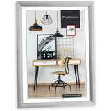 Zep Plastic Photo Frame KL3 Silver 15x20cm
