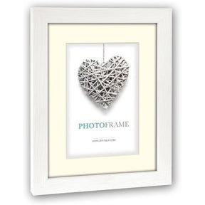Zep Wooden Photo Frame V32234 Regent 4 White 15x20 / 20x30cm