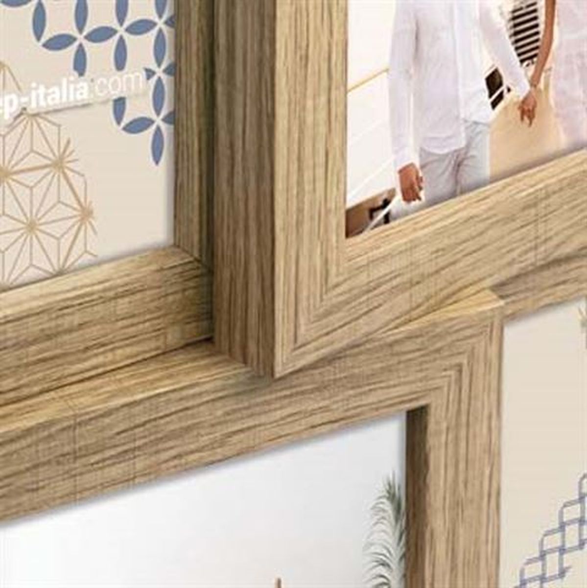 Zep Photo Frame ZD49B Bormio Brown For 4 Photos - image 2 of 4