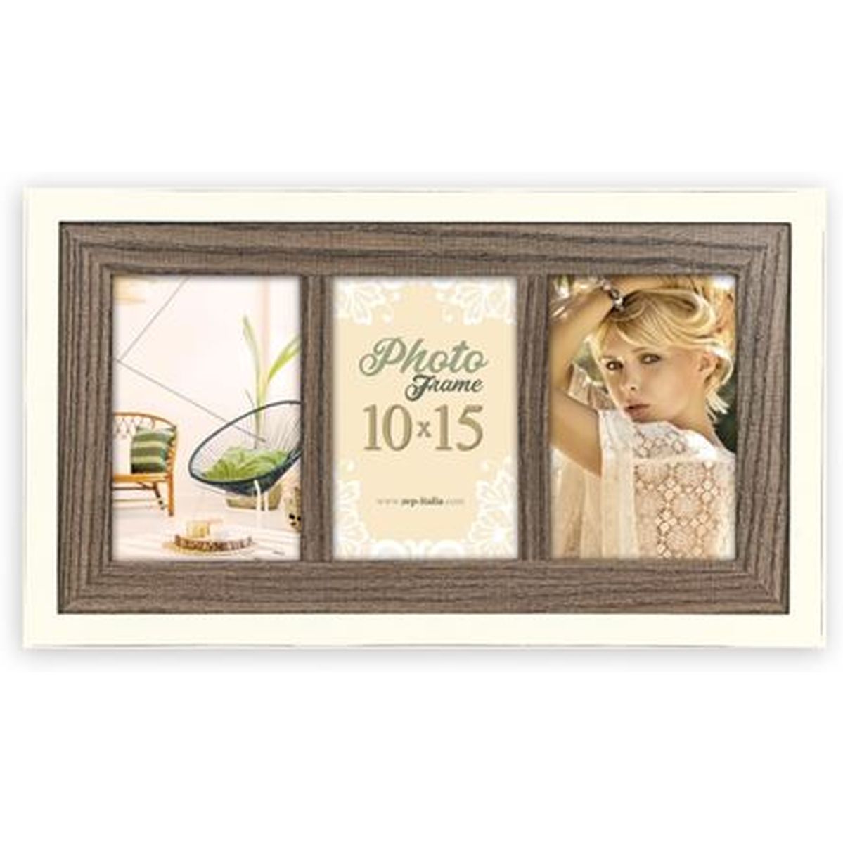 Zep Photo Frame NQ33B Arlon Brown 3Q 3x10x15 cm