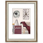 Zep Photo Frame DN968B Palmi Brown 10x15 / 15x20 cm