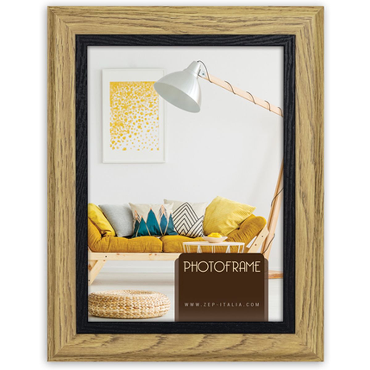 Zep Photo Frame LF668B Perugia Brown 15x20 cm