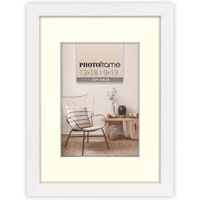 Zep Photo Frame V4523W Malmo White 15x20 / 20x30 cm