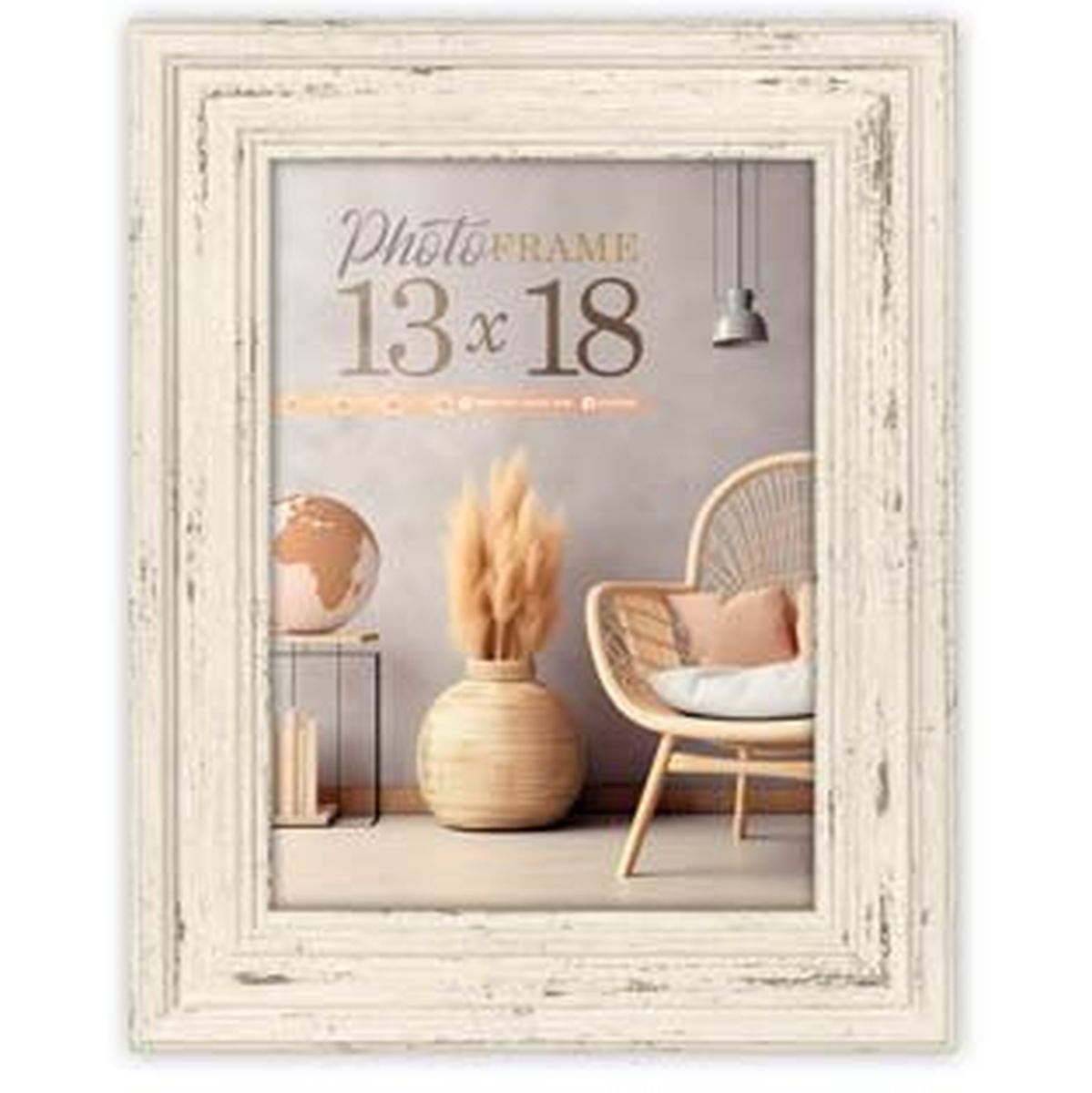 Zep PM257W Palermo White 13x18 cm