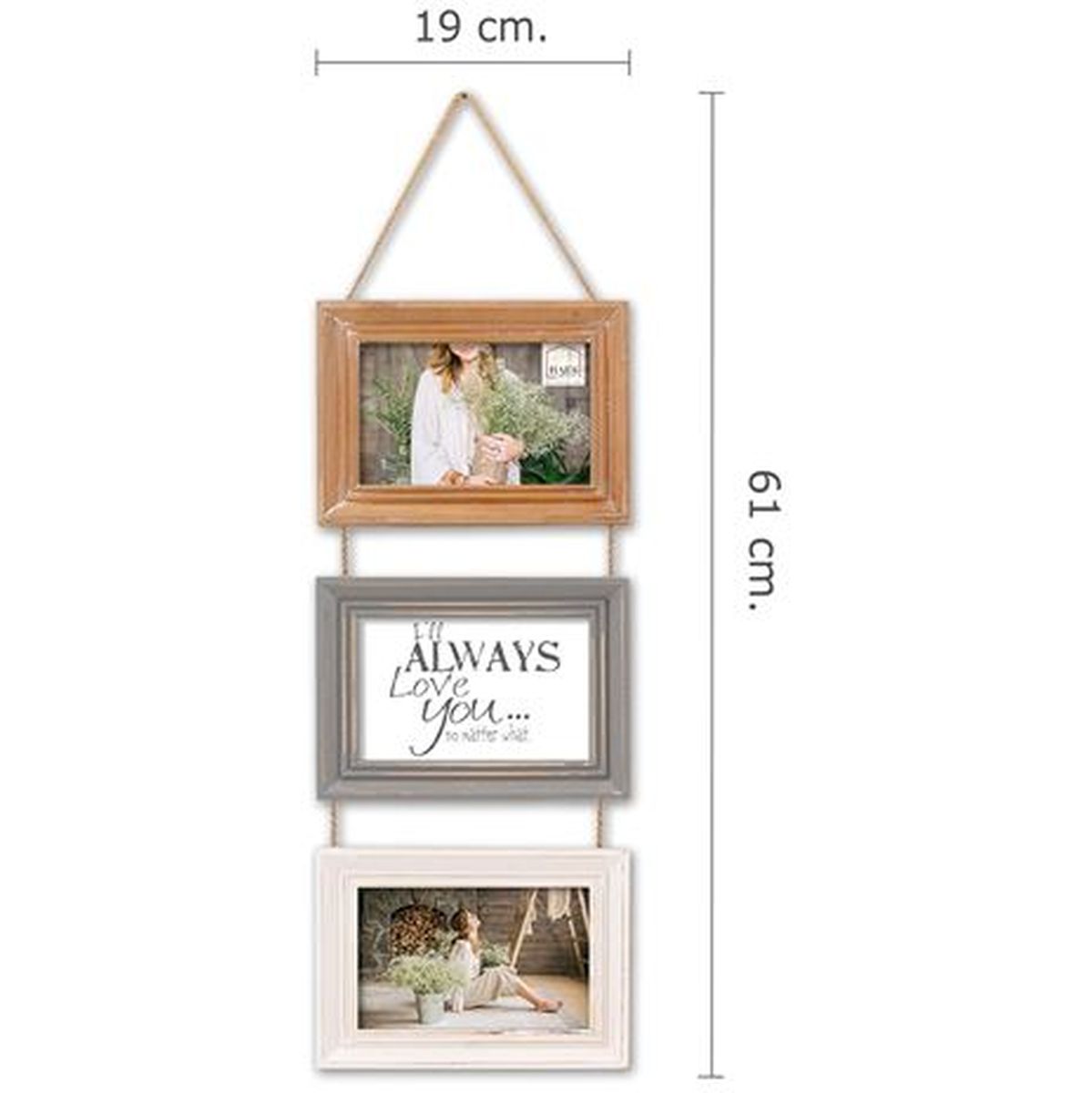 Zep Photo Frame MP123 Nancy For 3 Photos - image 2 of 5