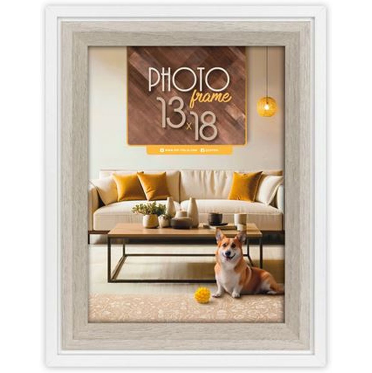 Zep BG768W Bologna White 15x20 cm