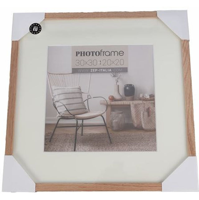 Zep Photo Frame V4530N Malmo Natural 20x20/30x30 cm