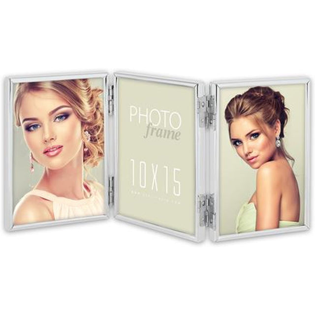 Zep 120TS01-5R Silver Frame Triple 3x13x18 cm