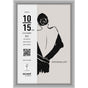 Nielsen Photo Frame 5411124 Super 8 Matt Silver 10x15 cm