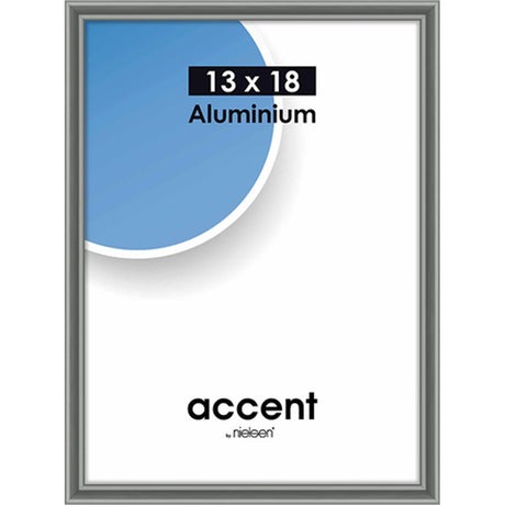 Nielsen Photo Frame 53225 Accent Steel Grey 13x18cm