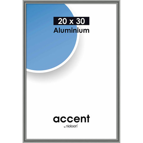 Nielsen Photo Frame 53525 Accent Steel Grey 20x30cm