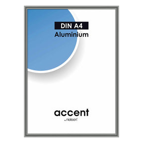 Nielsen Photo Frame 52125 Accent Steel Grey 21x29.7cm