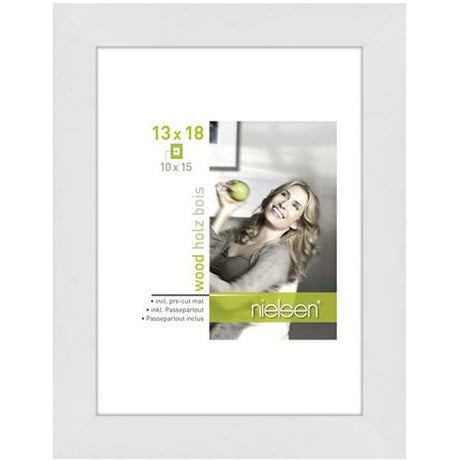Nielsen Photo Frame 8988002 Apollon White 13x18 / 10x15cm