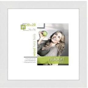 Nielsen Photo Frame 8988052 Apollon White 20x20 / 14x14cm