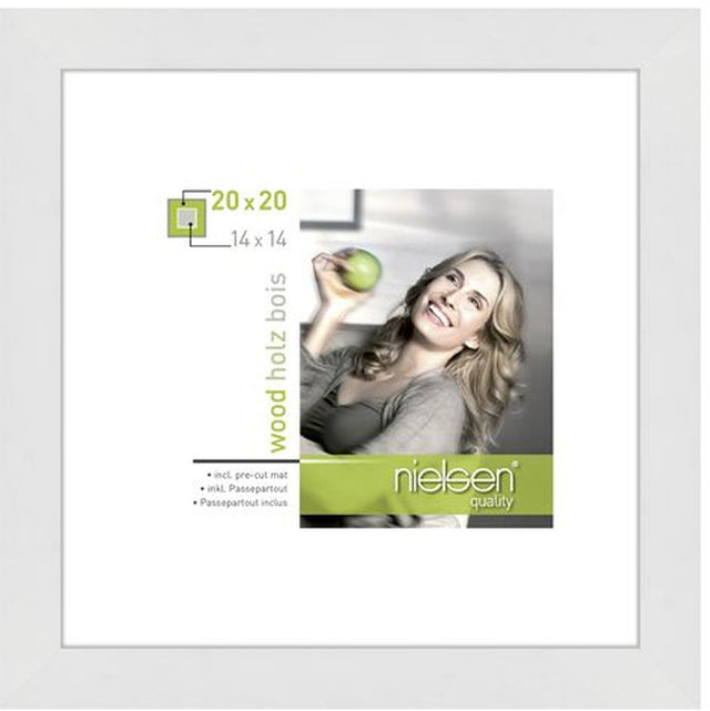 Nielsen Photo Frame 8988052 Apollon White 20x20 / 14x14cm