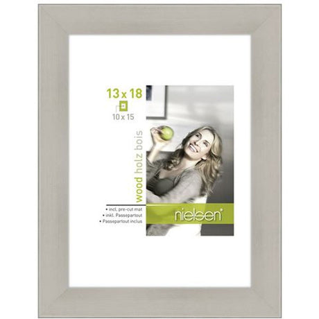 Nielsen Photo Frame 8988005 Apollon Silver 13x18 / 10x15cm