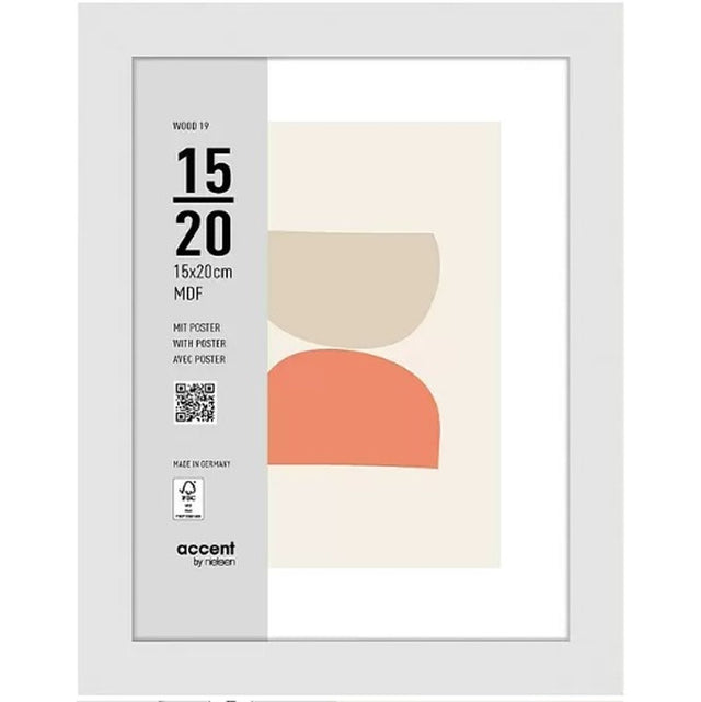 Nielsen Photo Frame 3217202 Wood 19 White 15x20 cm