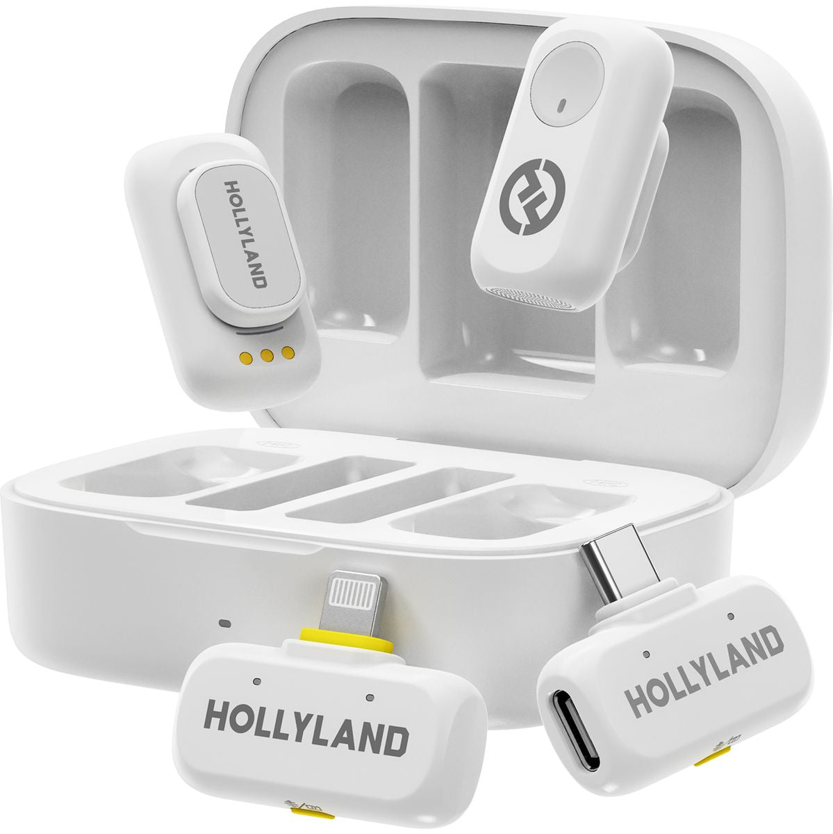 HOLLYLAND Lark A1 Combo Wireless Microphone White