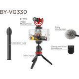 Boya BY-VG330 Vlogging Kit w/ BY-MM1 And Smartphone Holder - image 5 of 5