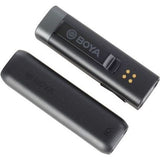 Boya BY-WM3D Wireless Mic w/ LGHTNG +3.5mm TRS/TRRS Adapters - image 4 of 5